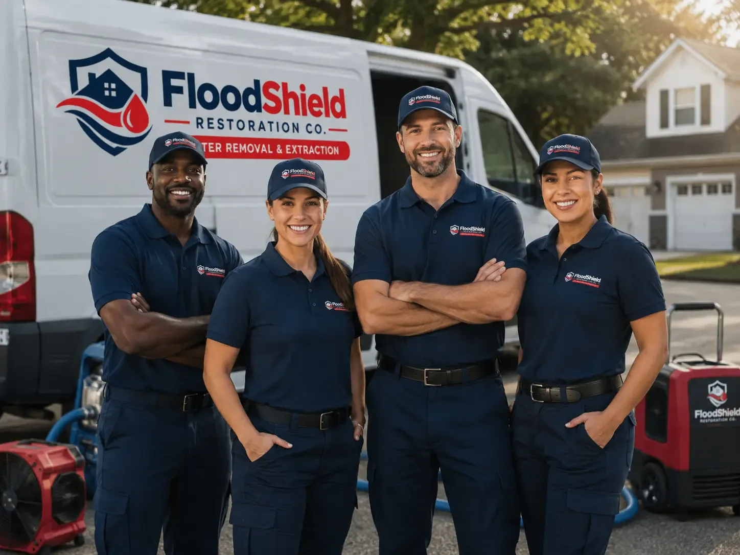 Flood Damage Restoration company in Harrington, WA
